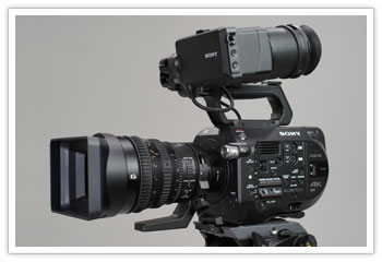 noleggio sony fs7 affitto sony pxw-fs7 mark2 roma