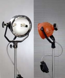 affitto illuminatore al quarzo quarzino ianiro varibeam lampada cinematografica incandescenza